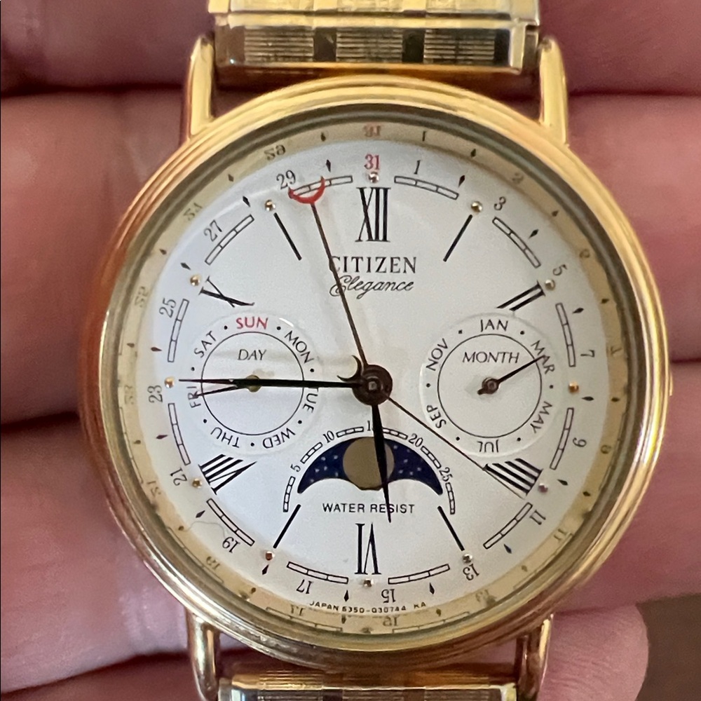Citizen Elegance Gold Timepiece